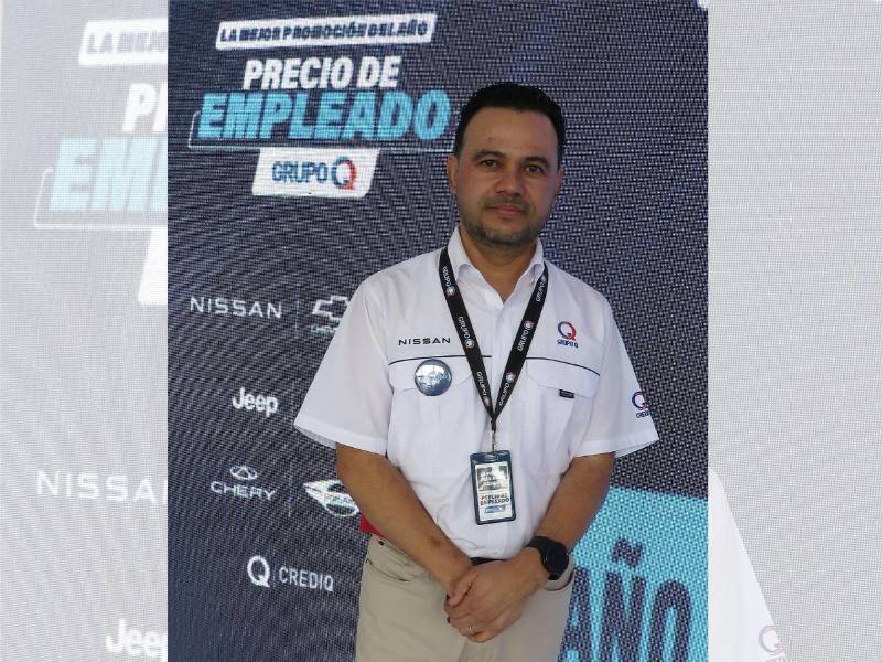 Jorge Luis López, gerente de Ventas de Grupo Q, explicó que la promoción Precio de Empleado brinda beneficios exclusivos para adquirir vehículos de alta calidad.