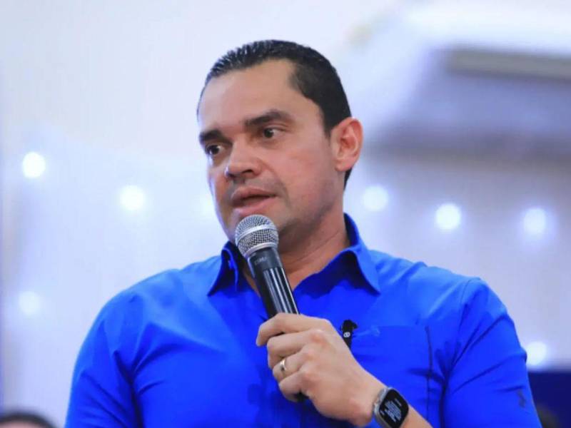 Tomás Zambrano, diputado y candidato a la presidencia del Congreso Nacional por el Partido Nacional.