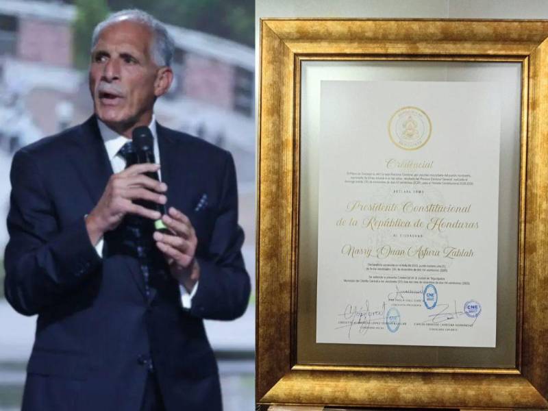 CNE alista la credencial que confirma a Nasry Asfura como presidente electo.