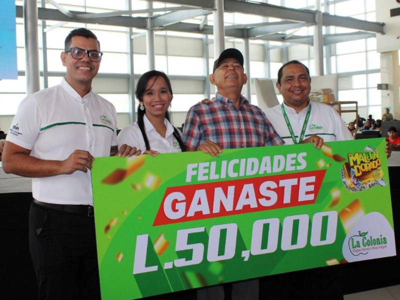“Gánate el maletín dorado”, de Supermercados La Colonia, culmina con tres grandes ganadores