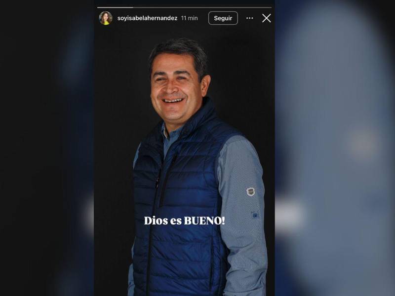 Historia publicada por Isabela en su cuenta de Instagram.