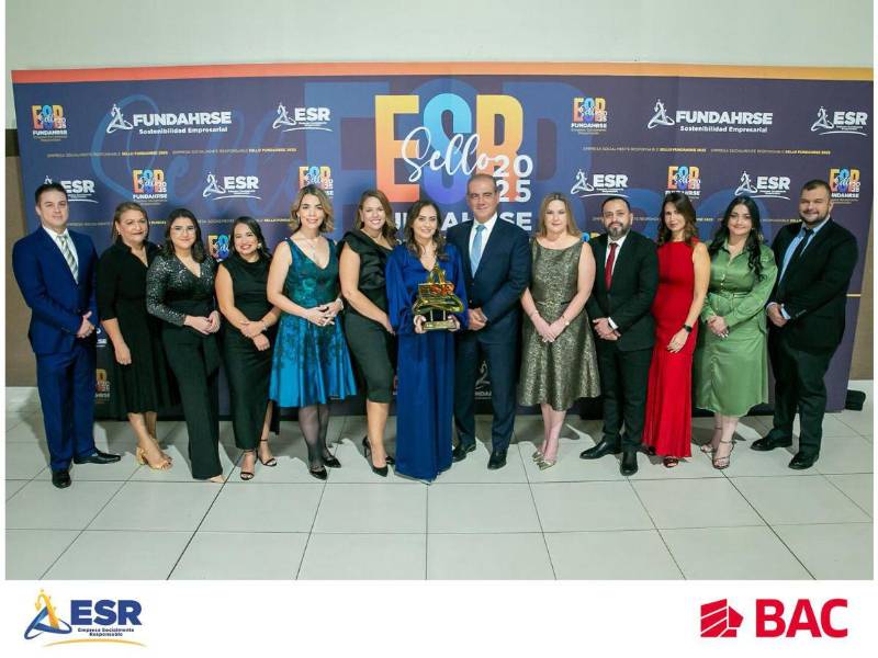 FUNDAHRSE reconoce el compromiso sostenible de BAC por decimonovena vez consecutiva