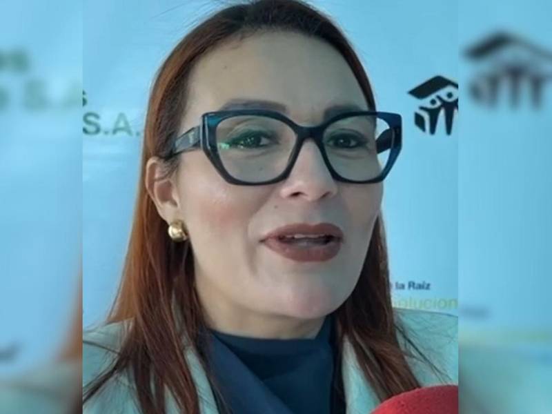 Francis Argeñal, ministra de Vivienda de Honduras.