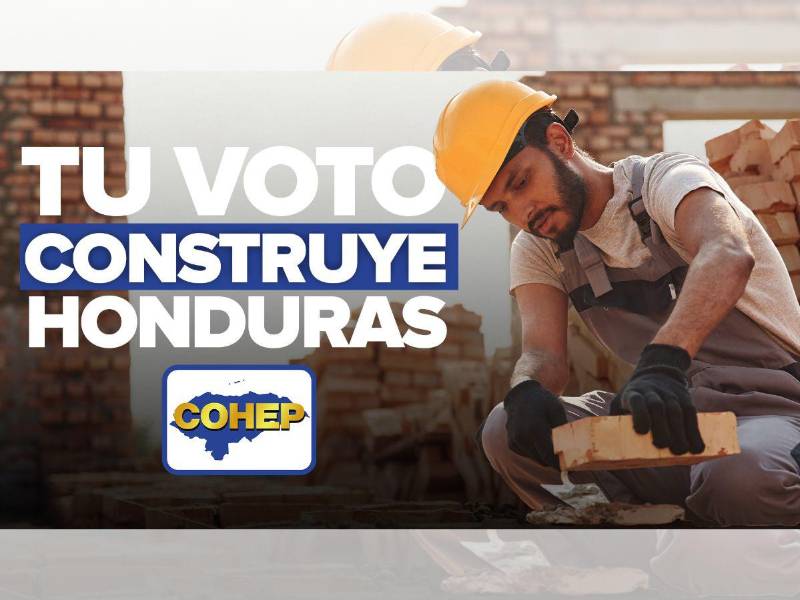 El Cohep lanzó recientemente su campaña Tu voto construye Honduras, con el propósito de crear conciencia en los hondureños.