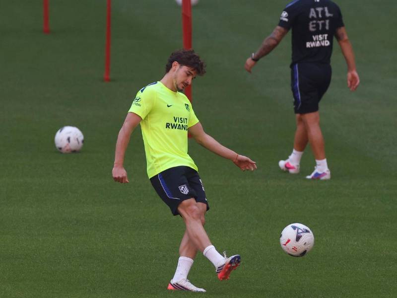El delantero argentino pasa por uno de sus peores momentos en el Atlético de Madrid. Foto EFE.
