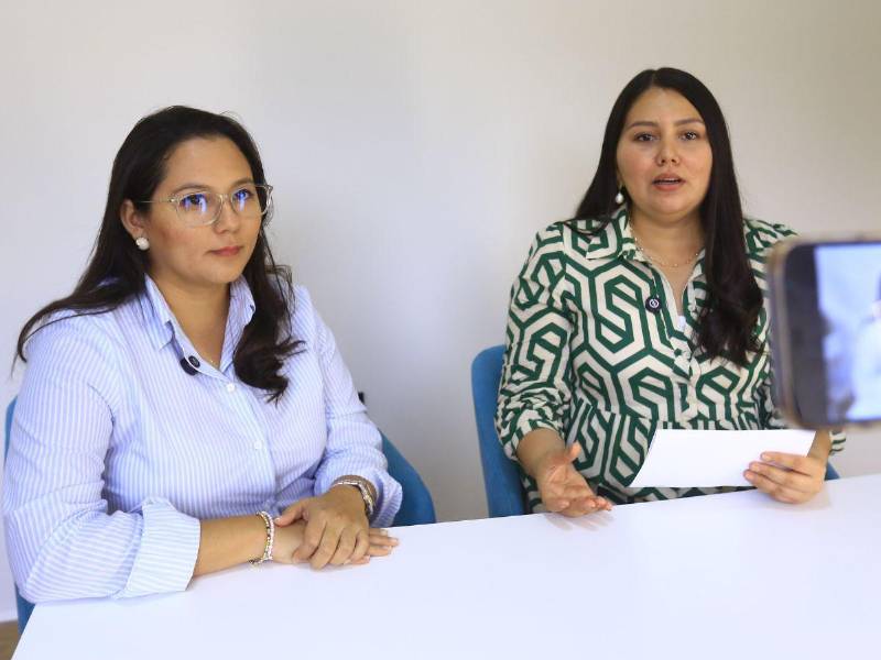 La psicóloga Reny Salinas conversa con el equipo de Diario LA PRENSA desde su consultorio en el Centro de Salud Emocional Honduras en San Pedro Sula.