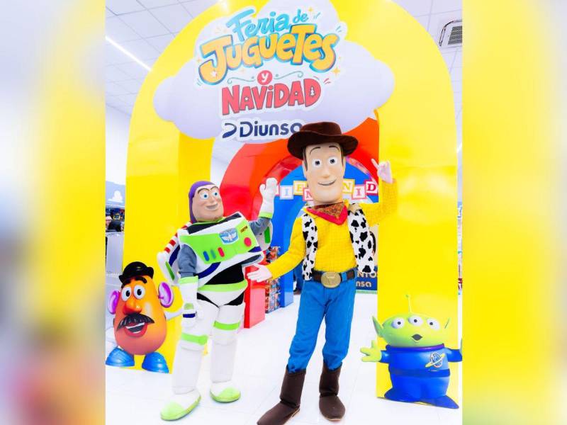 Comienza la magia: Diunsa inaugura la Feria del Juguete y Navidad