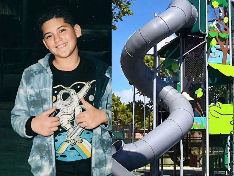 Una tragedia enluta a una familia de origen hondureño en Estados Unidos luego de que Olvin Daniel Cabrera Valladares, de 13 años, perdiera la vida tras quedar atrapado en el interior de un tobogán del parque Shenandoah, en Miami. La familia es originaria de El Progreso, Yoro.