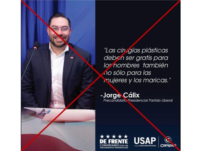 Captura de pantalla a una publicación de Facebook hecha el 10 de febrero.