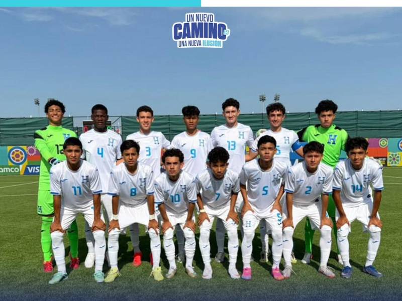 La Selección Sub-15 de Honduras se estrenó propinando una paliza histórica en el Mundial y Festival de la FIFA. Foto: FFH