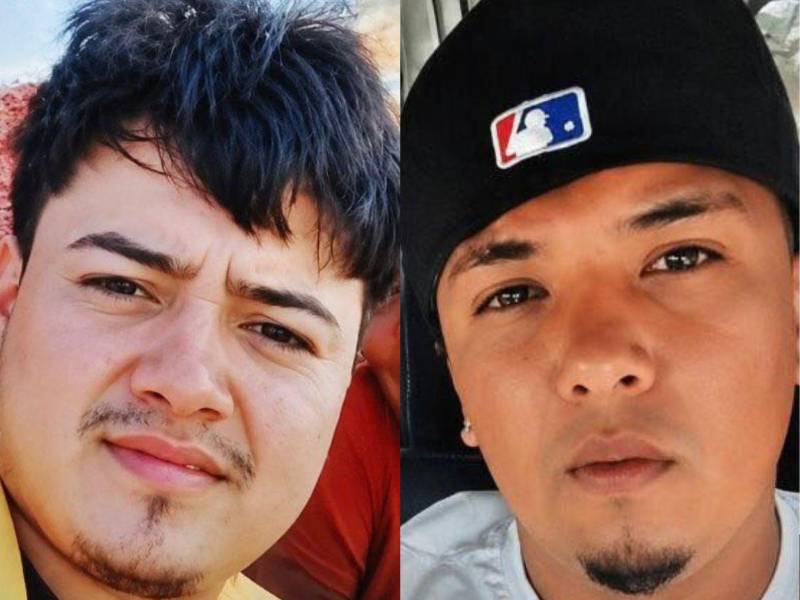 Kevin Alexander Medina y Marcos Sorto murieron en un accidente de tránsito ocurrido en la carretera hacia Jamastrán, en Danlí.