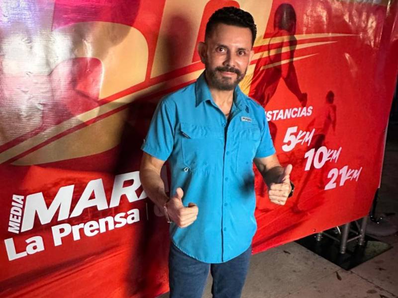 Zambrano sale a correr de tres a cuatro días a la semana y hace más de 10 kilómetros.