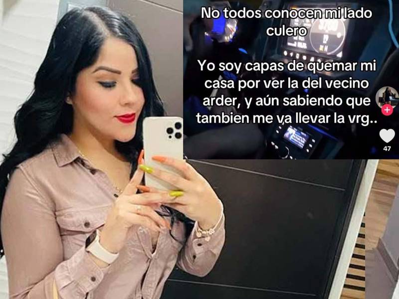 ““No todos conocen mi lado cul... “Yo soy capas de quemar mi casa por ver la del vecino arder, y aun sabiendo que también me va a llevar la ver...”, fue parte del mensaje que Cinthya Tamez publicó en TikTok horas antes de ser encontrada sin vida junto con uno de sus hijos en un Jeep Rubicón, en Montemorelos, Nuevo León, México.