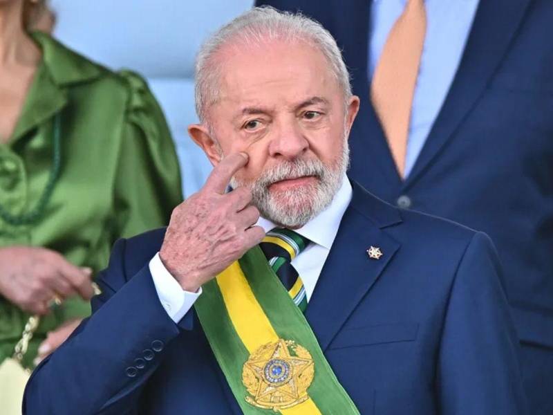 Luiz Inácio Lula da Silva, presidente de Brasil.
