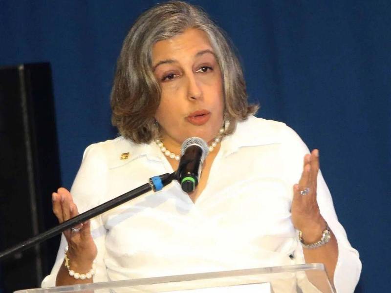 Anabel Gallardo, presidenta del Consejo Hondureño de la Empresa Privada (Cohep).