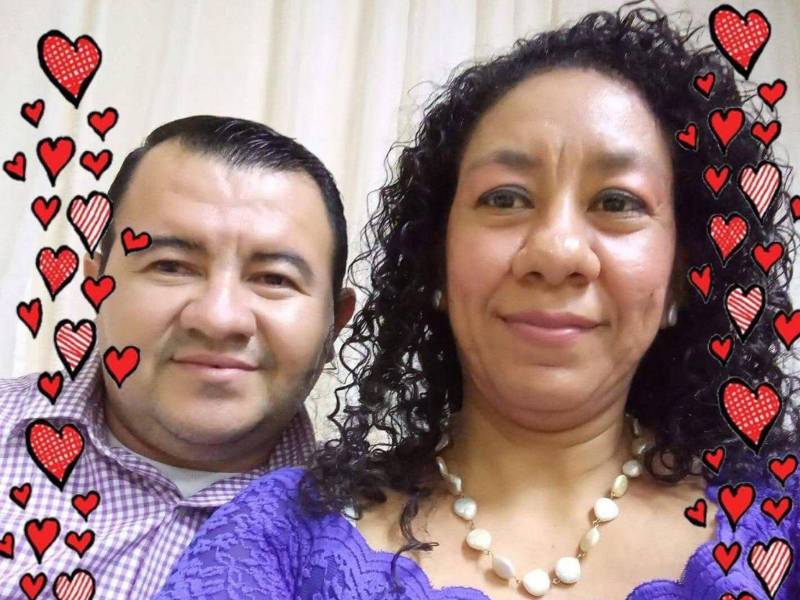 Los fallecidos esposos Alma Jazmín Merlo Corrales y Óscar Julián Rodríguez Cerrato.