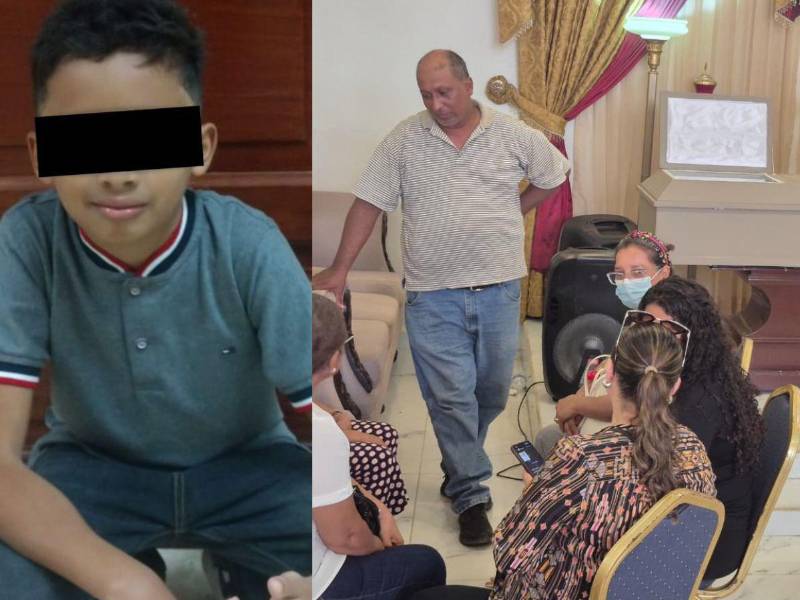 En la funeraria Amor Eterno de La Ceiba está siendo velado el niño Steven Rodríguez. Sus familiares, docentes y compañeros de escuela están consternados por lo sucedido.