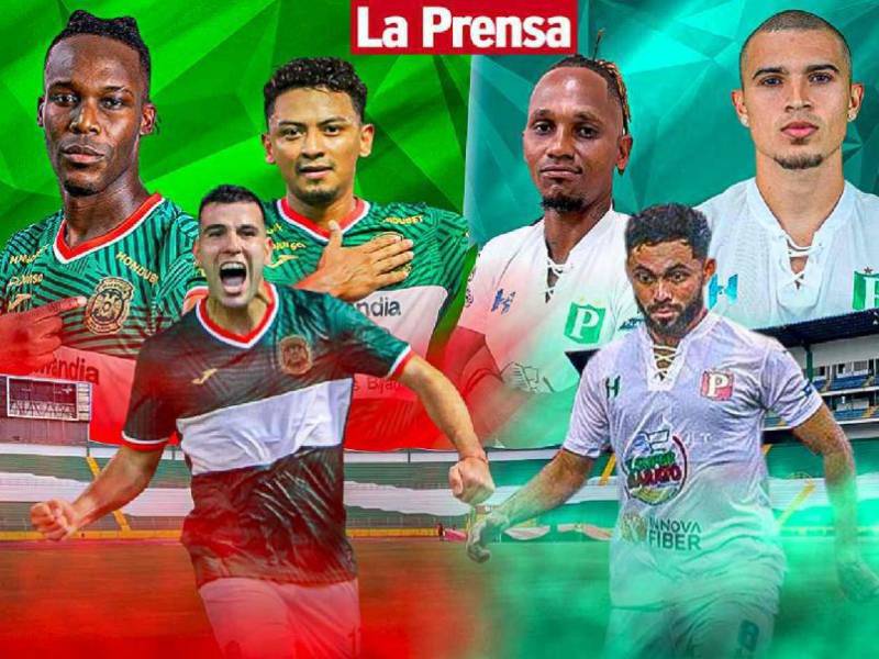 Marathón y Platense se enfrentan este jueves en el Estadio Olímpico de San Pedro Sula.