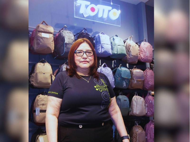 María Ester Jaco, gerente comercial de Totto.
