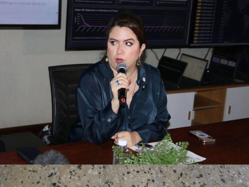 Cossette López, consejera presidenta del Consejo Nacional Electoral (CNE).