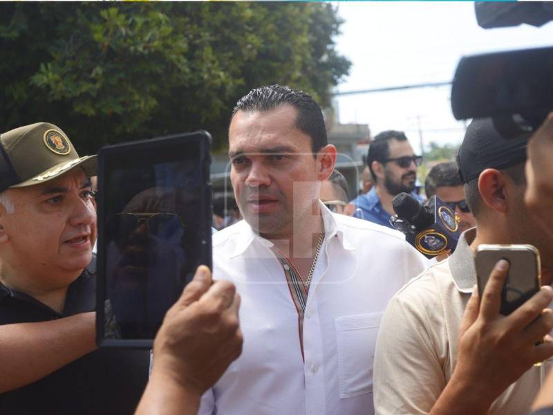 La conferencia de prensa se llevó a cabo en El Progreso, Yoro,