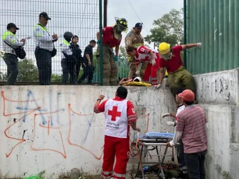 El accidente ocurrió a las 8:35 de la mañana de este martes.
