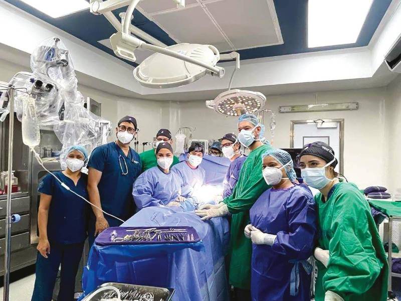 Médicos realizan primera cirugía fetal en Hospital del Valle.