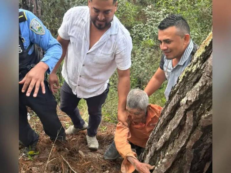 El hombre permaneció varios días en una zona boscosa, sin acceso a agua ni alimentos.