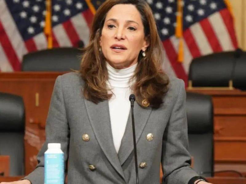 La congresista estadounidense <b>María Elvira Salazar</b>, presidenta del Subcomité de Relaciones Exteriores para el Hemisferio Occidental de la Cámara de Representantes.