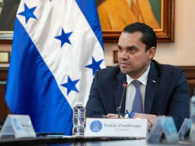 Tomás Zambrano, presidente del Congreso Nacional