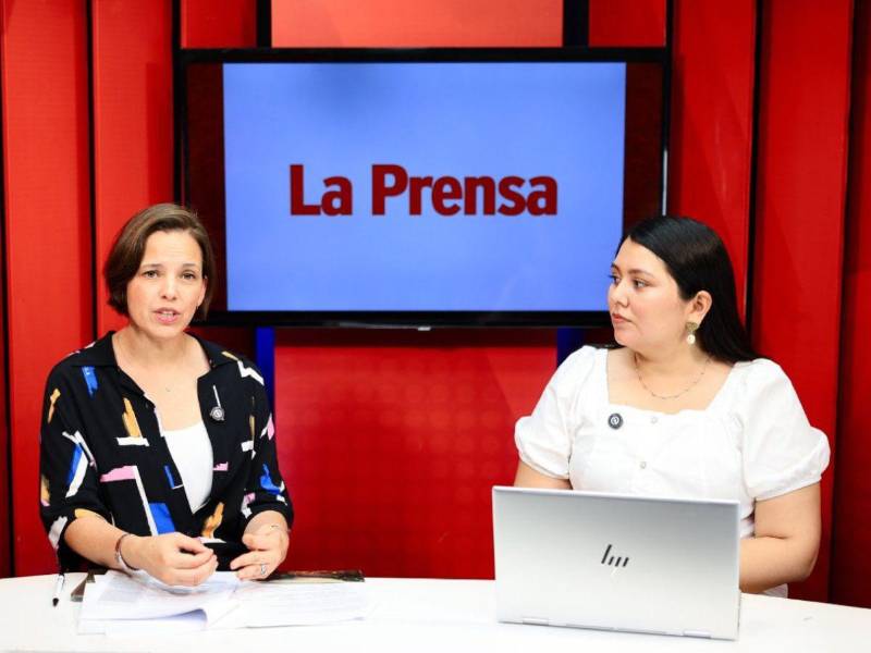 Montserrat Xilotl durante su entrevista con Diario LA PRENSA.
