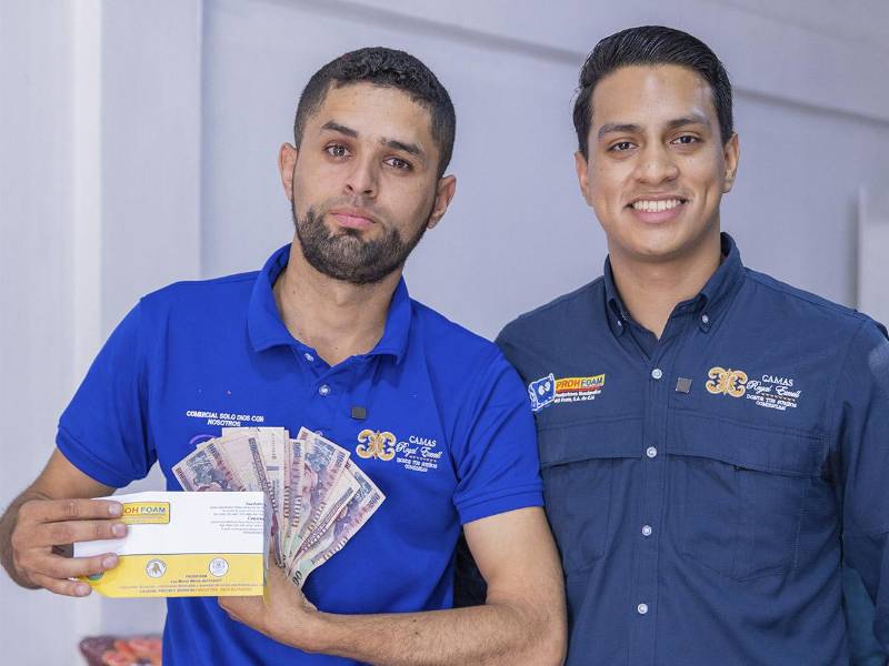 En el mes de diciembre el vendedor beneficiado fue Jesús Salgado.