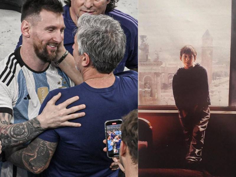 Antes de los títulos, los Balones de Oro y la gloria mundial, Lionel Messi fue simplemente un niño de Rosario acompañado por su padre. Jorge Messi trabajaba durante largas jornadas y, al mismo tiempo, tuvo un papel decisivo en los primeros pasos futbolísticos de su hijo. FOTOS REDES Y EFE.
