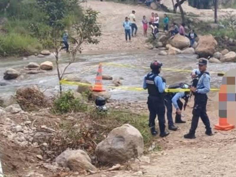 Lugar de los hechos en El Pinal, Lempira.