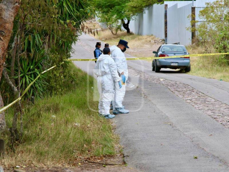 Hallan cuerpo sin vida dentro de una bolsa en Nueva Aldea, Tegucigalpa.