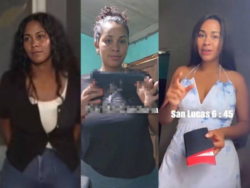 Carla Perdomo, alias La Morena, fue capturada tras ser acusada por operar a nombre del Cártel de Diablo y por el delito de extorsión a comerciantes en San Pedro Sula