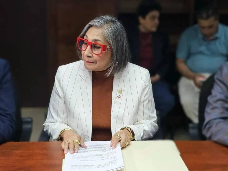 Maribel Espinoza, diputada del Partido Liberal.