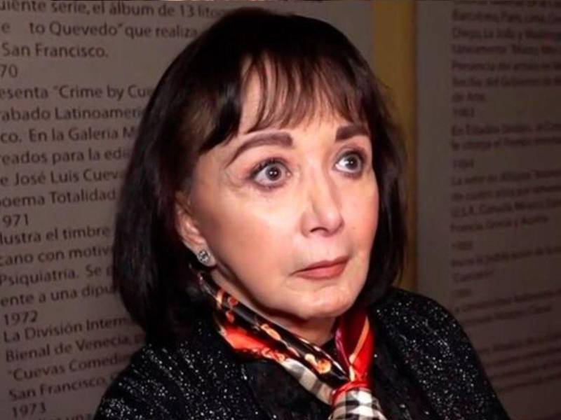 La actriz y comediante, María Antonieta de las Nieves.