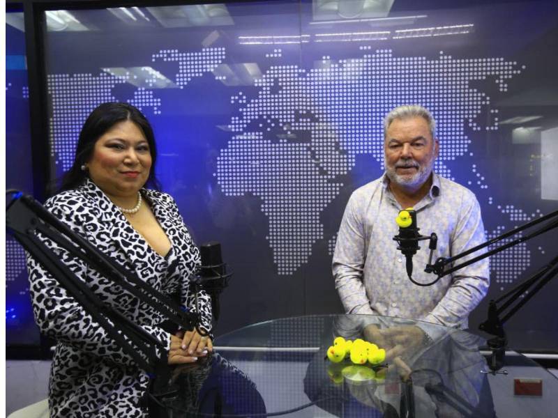 La periodista, Lisseth García, conversó con el alcalde Roberto Contreras y presidente del Partido Liberal de Honduras.