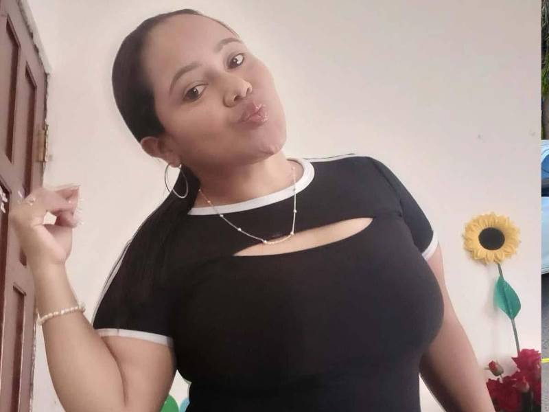 Foto en vida de María Medina, de 34 años.