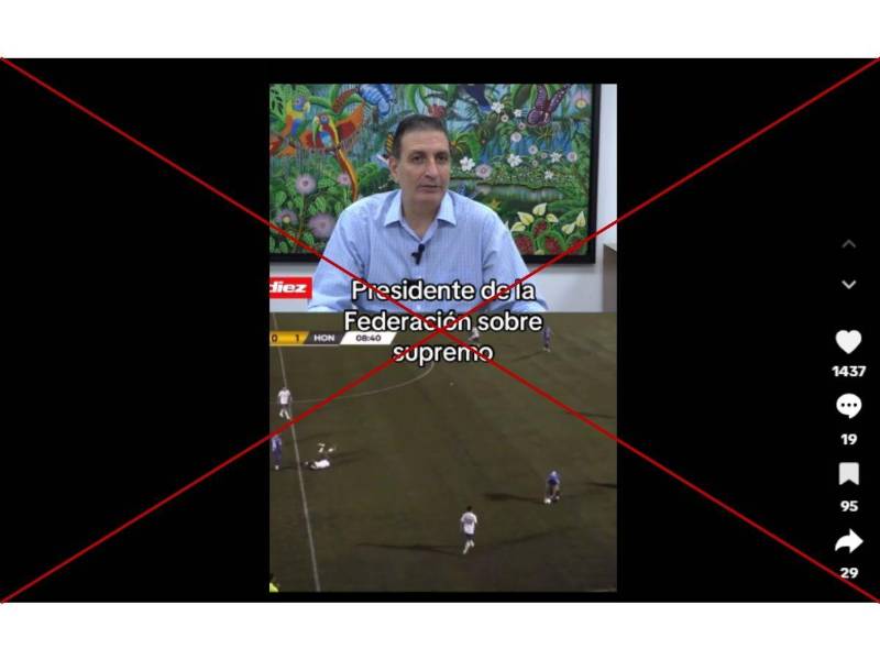 Captura de pantalla a una publicación de TikTok hecha el 15 de agosto de 2025.