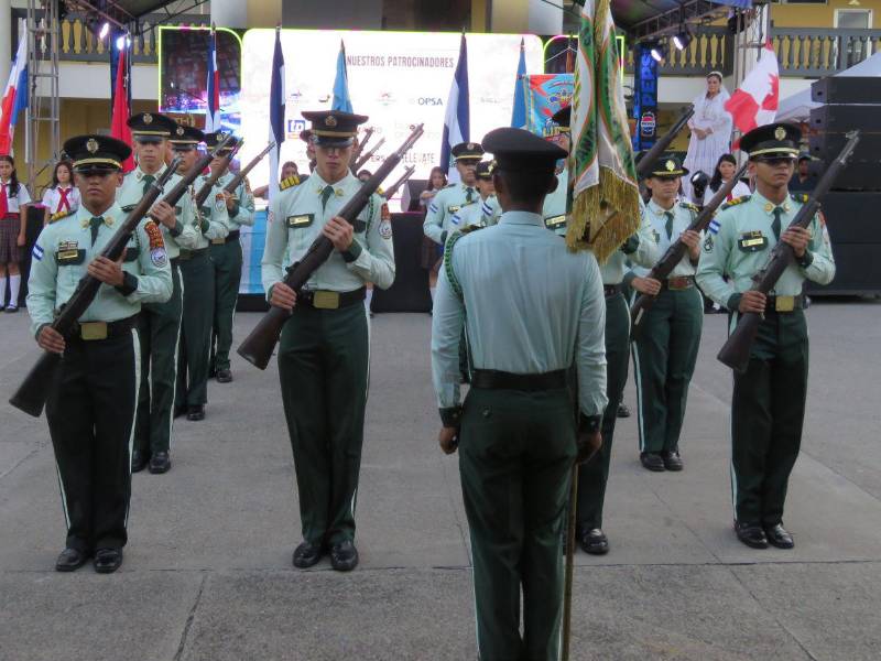 Participación del Liceo Militar del Norte.