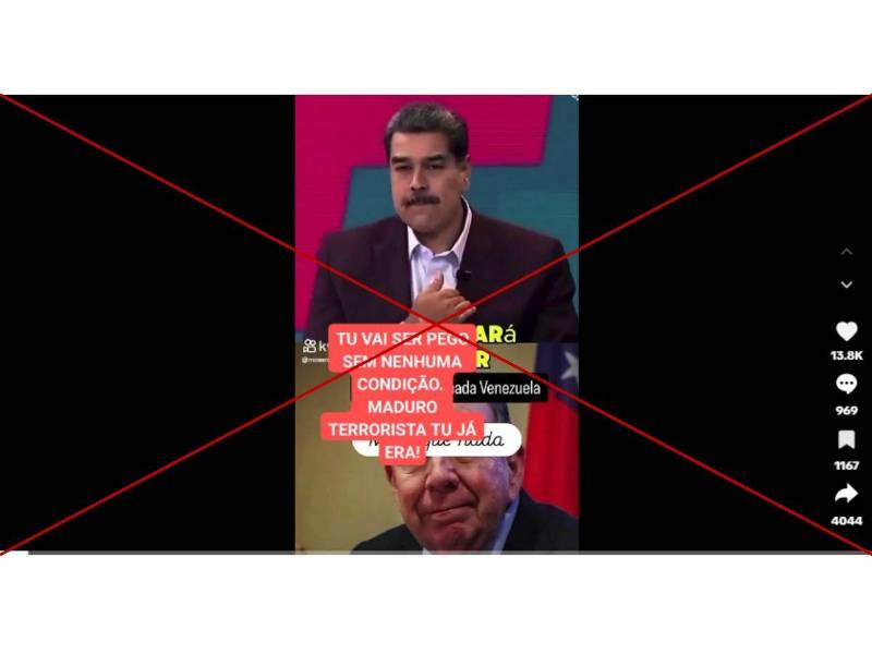 Captura de pantalla a una publicación de TikTok hecha el 22 de agosto de 2025.