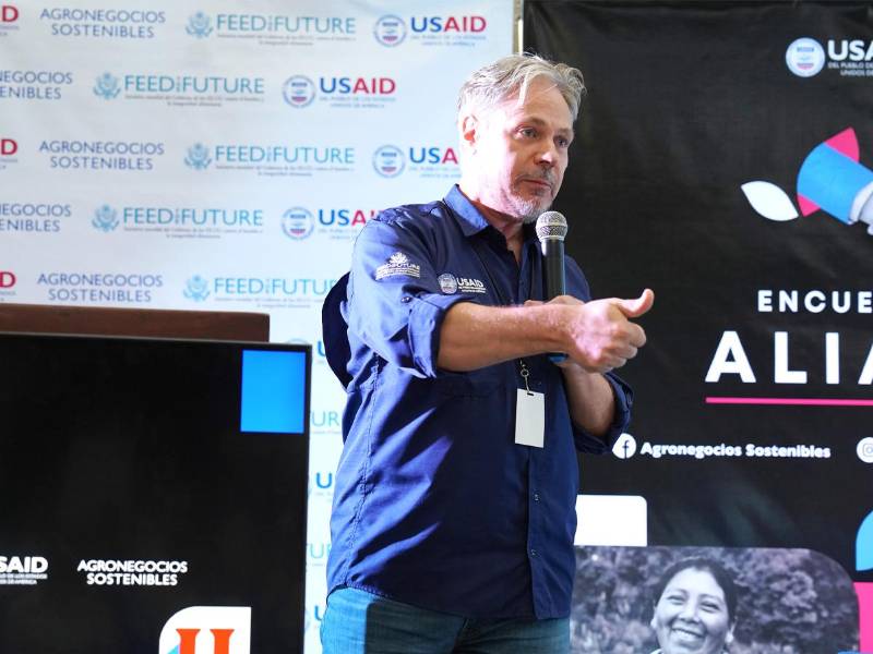 Thelonious Trimmell, Director de Agronegocios Sostenibles.