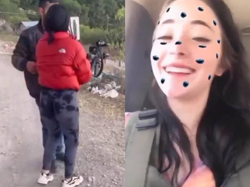 Mientras fuerzas federales mantienen operativos de seguridad en distintos municipios de Durango, un video difundido en redes sociales muestra a una supuesta sicaria de Los Cabrera desplazándose por una zona serrana del estado.