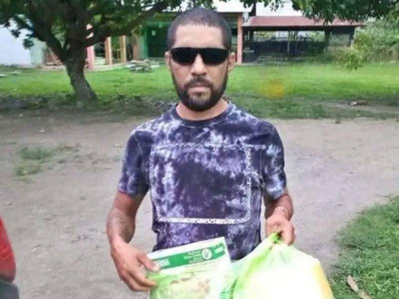 Foto en vida de Kevin Javier Padilla Aguilar, conocido como “Pelo.
