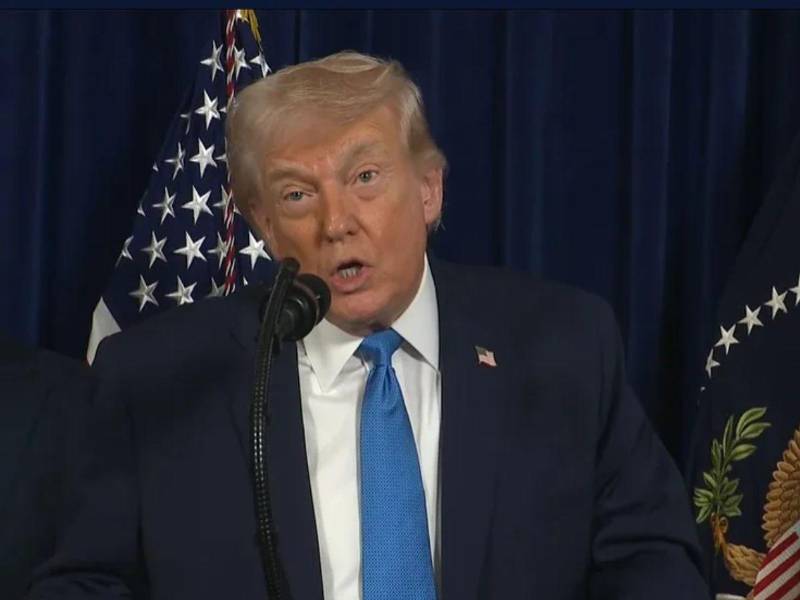 Donald Trump, presidende de EEUU.