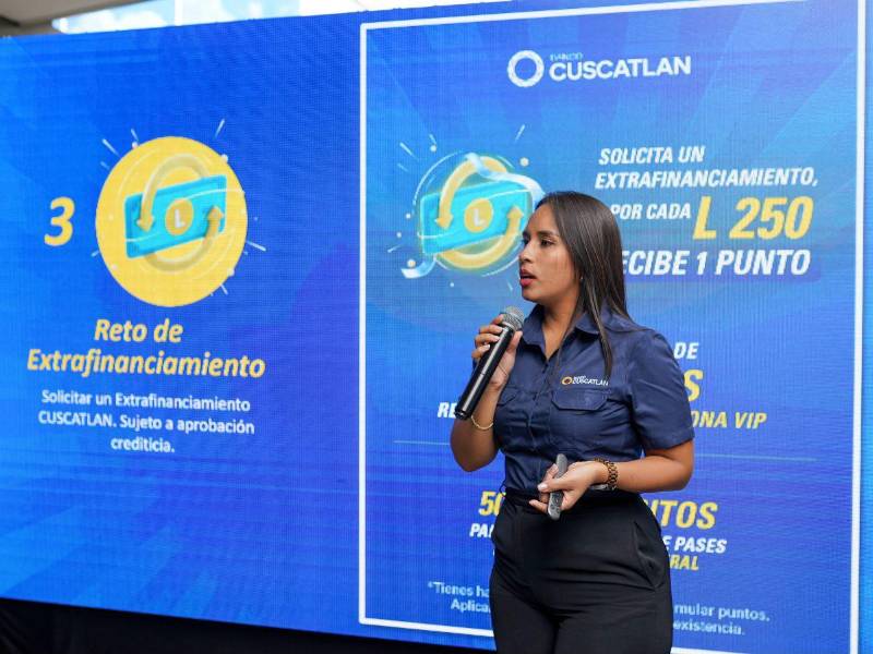 Cada consumo se convierte en la oportunidad de vivir una experiencia musical única, así lo explicó Heydy Obando, ejecutiva del Banco Cuscatlán.