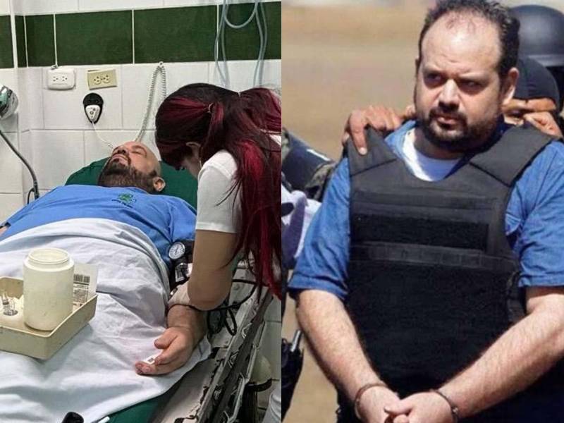 José Miguel “Chepe” Handal Pérez permanece bajo atención médica en un hospital privado de Tegucigalpa, tras ser trasladado de emergencia desde la cárcel de Támara por complicaciones derivadas de una trombosis.