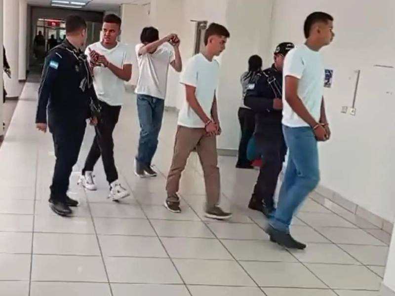 Tres de los cuatro detenidos continuarán presos luego de la sentencia de culpabilidad por parte de los jueces de la sala II del tribunal de sentencia.
